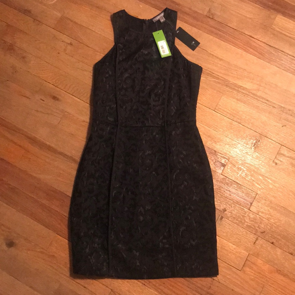 Piperlime Black fitted dress NWT